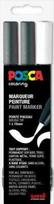 Posca POSCA pensel marker sæt PCF-350, tre farver, sort og hvid