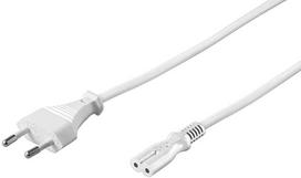 Maitinimo laidas MicroConnect Power Cord Notebook 0.5 m Baltas