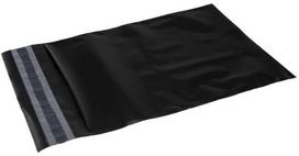 Stickn Siuntų maišeliai PE A3 juoda 340x420mm 100 vnt./pak - (100 vnt.)