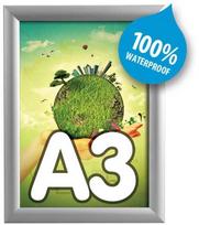 Plakatas Twinco Twin Light Snapframe A3 rėmelis, apsaugotas nuo vandens, aliuminio