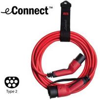 Įkroviklis Defa eConnect įkrovimo kabelis Raudona Mode3 32A/3 fazės/Typ 2/7,5m