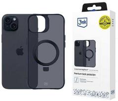 Dėklas 3MK Smoke Apple iPhone 15 Magsafe ir stovas