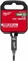 Stanley MILWAUKEE 1/4 įtvaras su Torx T15
