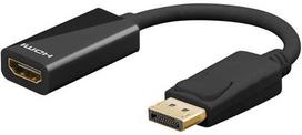 Neutralle Video reduktorius, DisplayPort M - HDMI F, DP 1.2 versija, juoda, raiška iki 8K Ultra HD 4320p (30 Hz), EOL