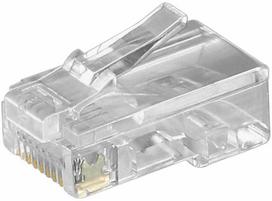 Lanview TecLine RJ45 kištukas plokščiam kabeliui, 8