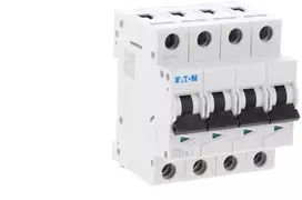 Eaton 279048 Grandinės pertraukiklis 4P C 1.6A 15kA AC FAZ-C1.6/4 279048