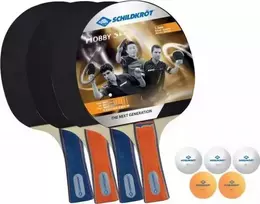 Schildkrot Hobby Rinkinys stalo teniso raketės, dėklas, kamuoliukai MTS788603