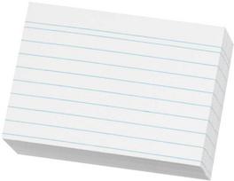 Herlitz 1150887 katalogo kortelė Balta 200 vnt.