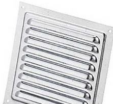 Vink Plast Venetianiškos žaliuzės su tinkleliu nuo vabzdžių 150x150 mm, aliuminio, MVM