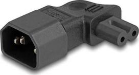 Delock DeLOCK 80473 mova / adapteris IEC 60320 C14 IEC 60320 C7 Juoda