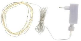 Sirius Home Kiki, Šviesų dekoratyvinė grandinėlė, Sidabrinė, LED, 2,7 W, 4,5 V, 2 m