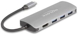 Šakotuvas „Delock 64323 USB Type-C stotelė / replikatorius“
