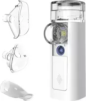 Omron nešiojamasis tinklinis nebulizatorius mini Air 360+ su Micro-USB įkrovimu