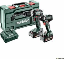 Metabones Metabo BSLBL+SSD200LTBL -Akumuliatorinis smūginis suktuvas - gręžtuvas, Akumuliatorinis veržliasukis inkl. Akku, inkl. Ladegerät (685199000)