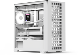 „AEROCOOL ADVANCED TECHNOLOGIES Geh Mini D302A-G-WT-V1 W/Mesh/Micro-ATX“ – MIDI/Mini-TOWER tipo kompiuterio korpusas