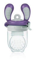 New! Special offer! Kidsme Food Feeder kūdikio maitinimo priemonė kietam maistui (vidutinė) Slyva nuo 4 mėnesių 160350PL