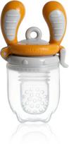 Naujiena! Specialus pasiūlymas! „Kidsme Food Feeder“ kūdikio maitinimo prietaisas kietam maistui (vidutinis) gintarinė nuo 4 mėnesių 160350AM
