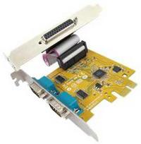 Šakotuvas Kontroleris Sunix IO PCIe 2x nuoseklus 1x lygiagretus MIO6479A