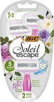 Bic Bic Soleil escape moteriški skustuvai 5 peiliukai rožė ir magnolija 1 pak. - 2 vnt.
