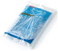 Royal Catering Isterningepose til Knust is Selvlukkende Plast Klar,20 ps/pk