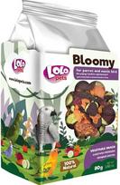 Usorteret „Bloomy“ daržovių užkandis papūgoms ir egzotiniams paukščiams 80 g