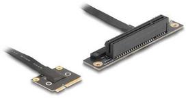 Delock DELOCK Adapteris Mini PCIe Stecker zu PCIe 3.0 x8 Slot 90°
