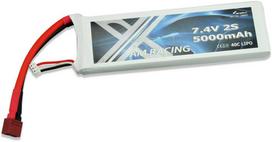 Amewi Amewi Zubehör LiPo Akku 2S 7,4V 5000mAh 40C Softcase DEANS