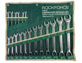 ROCKFORCE WRENCH 18 dalių rinkinys (8–32 mm)