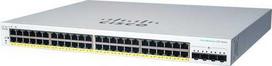 Šakotuvas Cisco Cisco switch CBS220-48FP-4X, 48xGbE RJ45, 4x10GbE SFP+, PoE+, 740W - REFRESH
