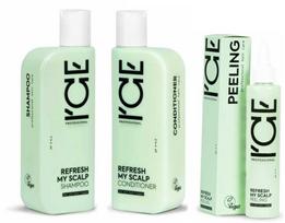 Rinkinys intensyviai galvos odos priežiūrai visų tipų plaukams ICE Professional Refresh My Scalp