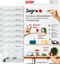 tesa Sugru formuojami daugiafunkciai klijai 8 vnt. balti