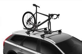 Thule 889900, Dviračių laikiklis, Tvirtinamas ant stogo, Juodas