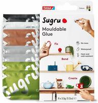 tesa Sugru universalūs formuojami klijai, 8 įvairių spalvų