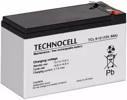 Technocell TCL9-12 TECHNOCELL Akumuliatorius AGM 12V 9Ah