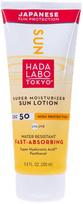 Hada Labo Tokyo Sun Hyaluronic Acid Moisturiser Sunscreen Lotion 50, 200 ml