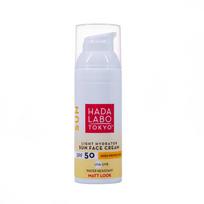 Hada Labo Tokyo Sun Hyaluronic Acid Hidratacinis kremas nuo saulės veidui SPF 50, 50 ml