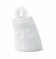 Usorteret Fiftyeight Products FIFTYEIGHT Kerzenschmusie KUSCHELIG mažas žvakių laikiklis baltas