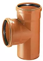 Lauko kanalizacijos trišakis Magnaplast, Ø 160 / 160 mm, 87°