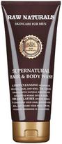 Raw Naturals Supernatural 100% vegan Hair Šampūnas Conditioner & Dušo želė 3-In-1, 200 ml