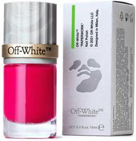 Off White Off Baltas Off-Balta spalva Matter Nagų lakas Fuchsia, 10 ml