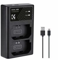 Dvigubas USB įkroviklis, skirtas „Sony A7 A7r III A9 II A6600 K&F Concept“ / Kf28.0010