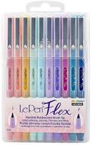 UCHIDA OF AMERICA, CORP. MARVY rašikliai teptukiniu galiuku #4800-10P „Le Pen Flex” Pastel, 10 vnt.
