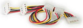 Secomp Roline 4 kontaktų molex skirstytuvas – 4x 5,25 colio, 45 cm (11/03/1003)