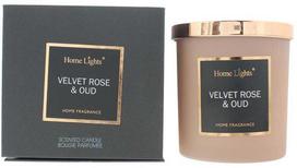 Home Lights Velvet Rose & Oud kvapioji žvakė, 215 g