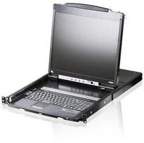 Aten Dual rail serveris + Dual Console 19''
