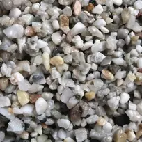 AQUA DELLA Gravel Light Coarse žvyras akvariumui tamsus, 3-6 mm, 10 kg