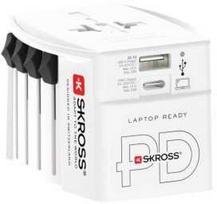 Kelionės adapteris Skross MUV USB AC30PD