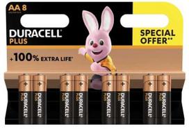 Duracell Batteri Duracell Plus Power AA alkaline 8stk/pak