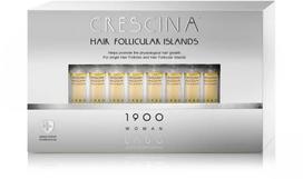 Labo Suisse Labo Crescina Follicular Islands 1700 Stimuliuojantis augimą ampulių serumas galvos odai moterims, 20 vnt.