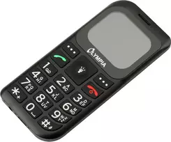 Olympia mobilusis telefonas BELLA+ dideliais mygtukais juoda